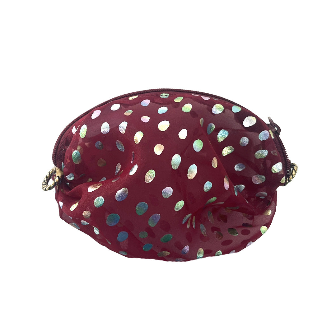 クリスタルポーチ水玉中[オーガンジー] – Belle Branchee