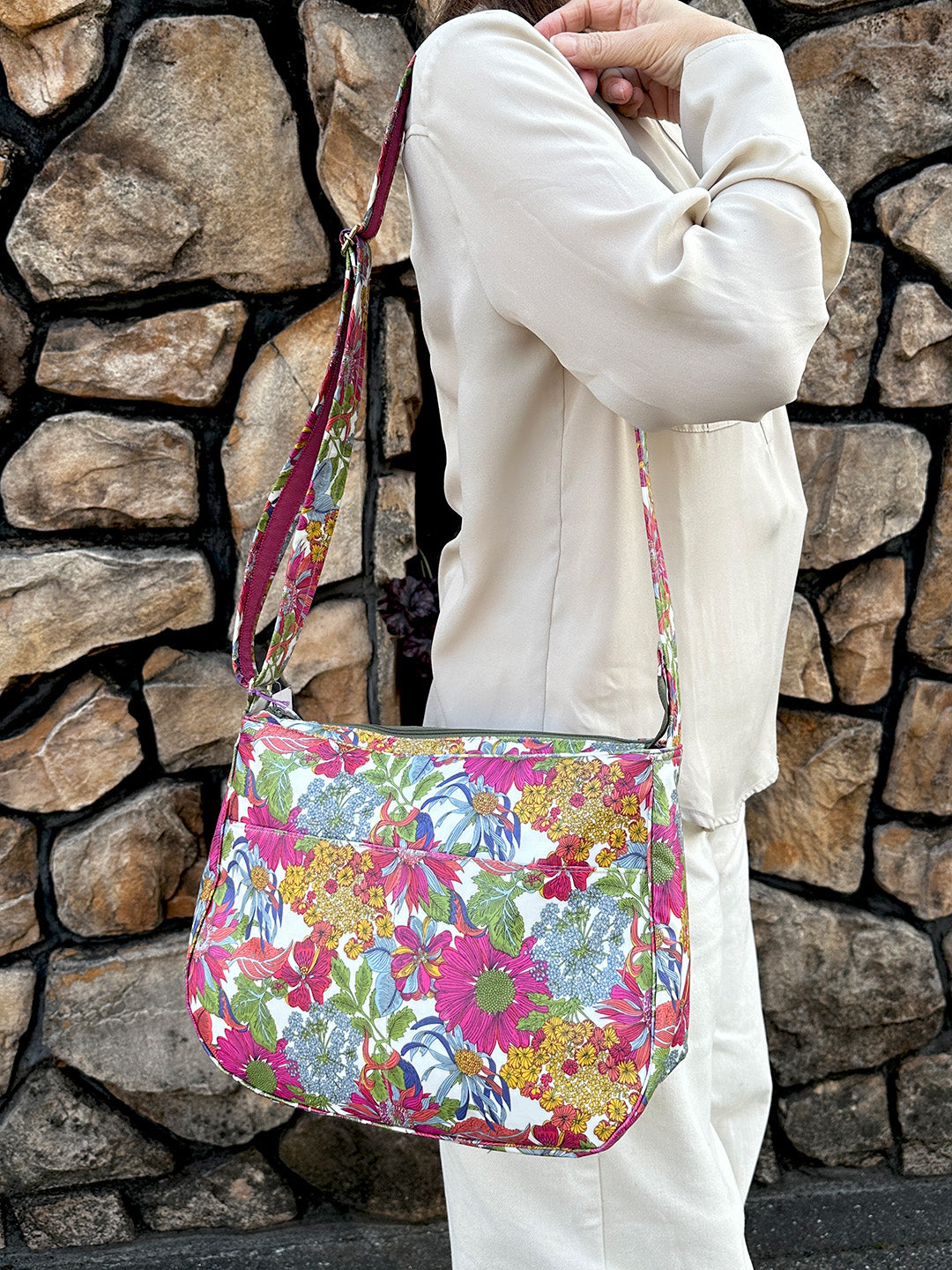 ベストショルダー [リバティプリント]