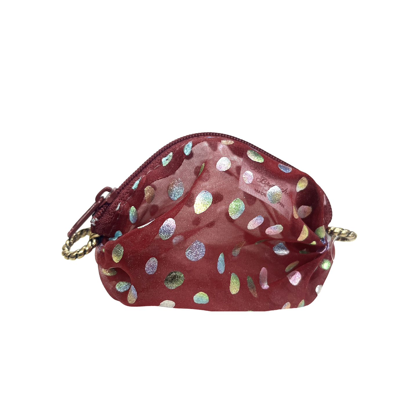 クリスタルポーチ水玉小[オーガンジー]