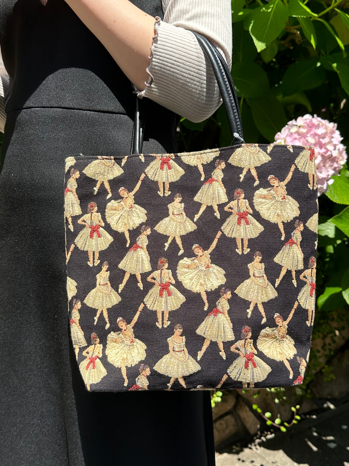 【SALE 30％OFF】：モンシェル手さげ[ゴブラン]