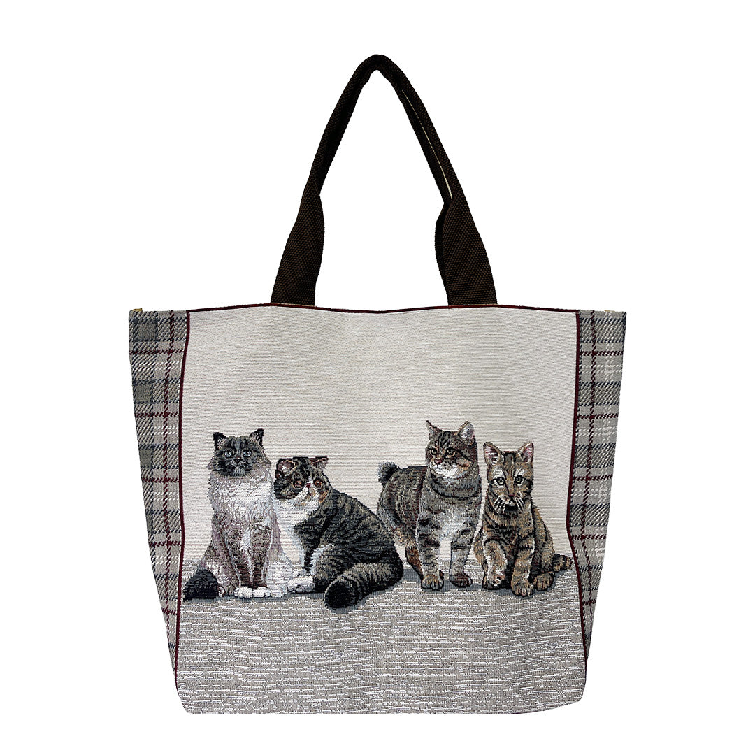 パネルスクエアトート［プリュネ］