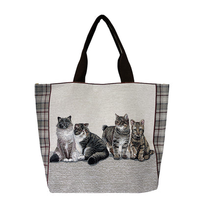 パネルスクエアトート［プリュネ］