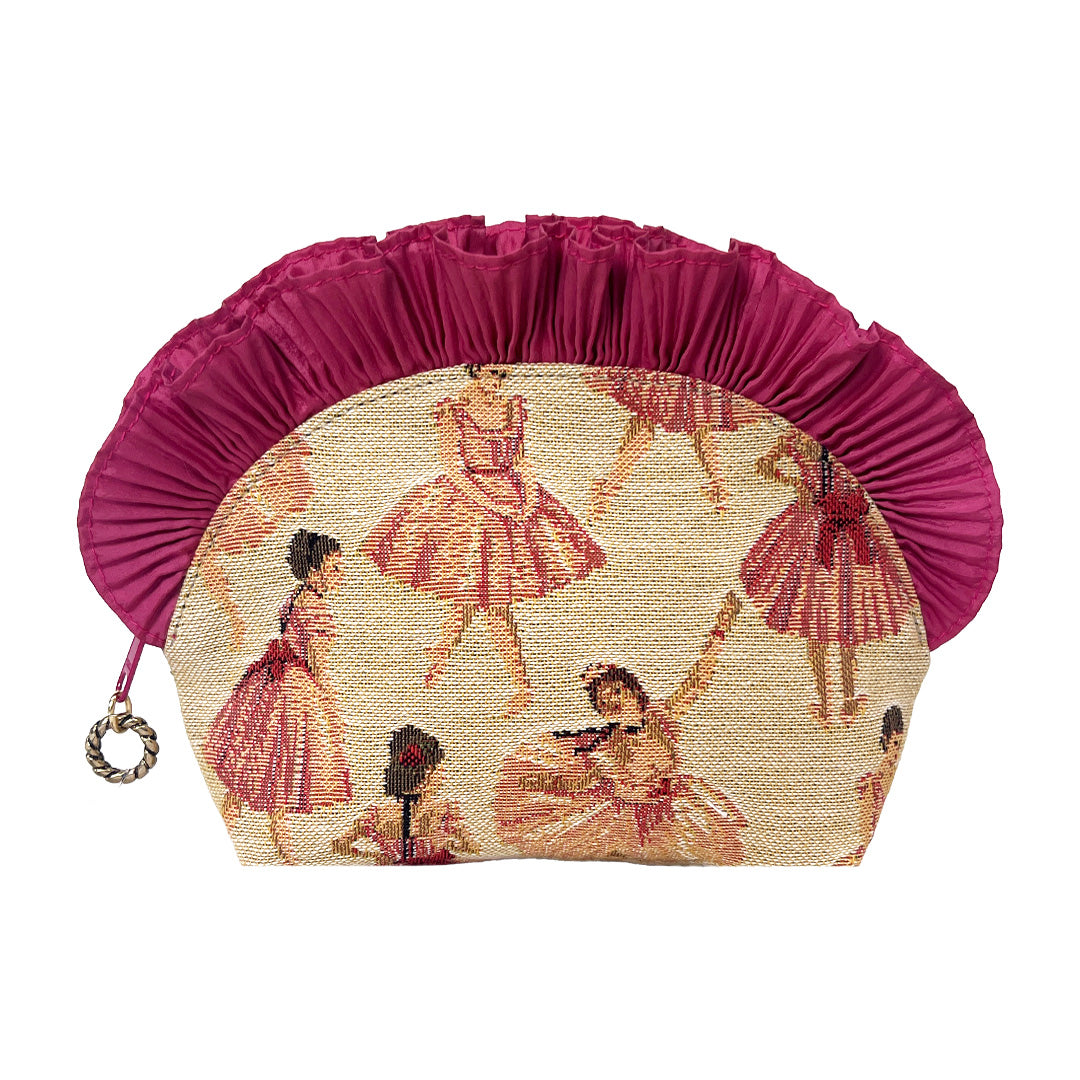 フリルポーチ[ゴブラン]～バレリーナ～