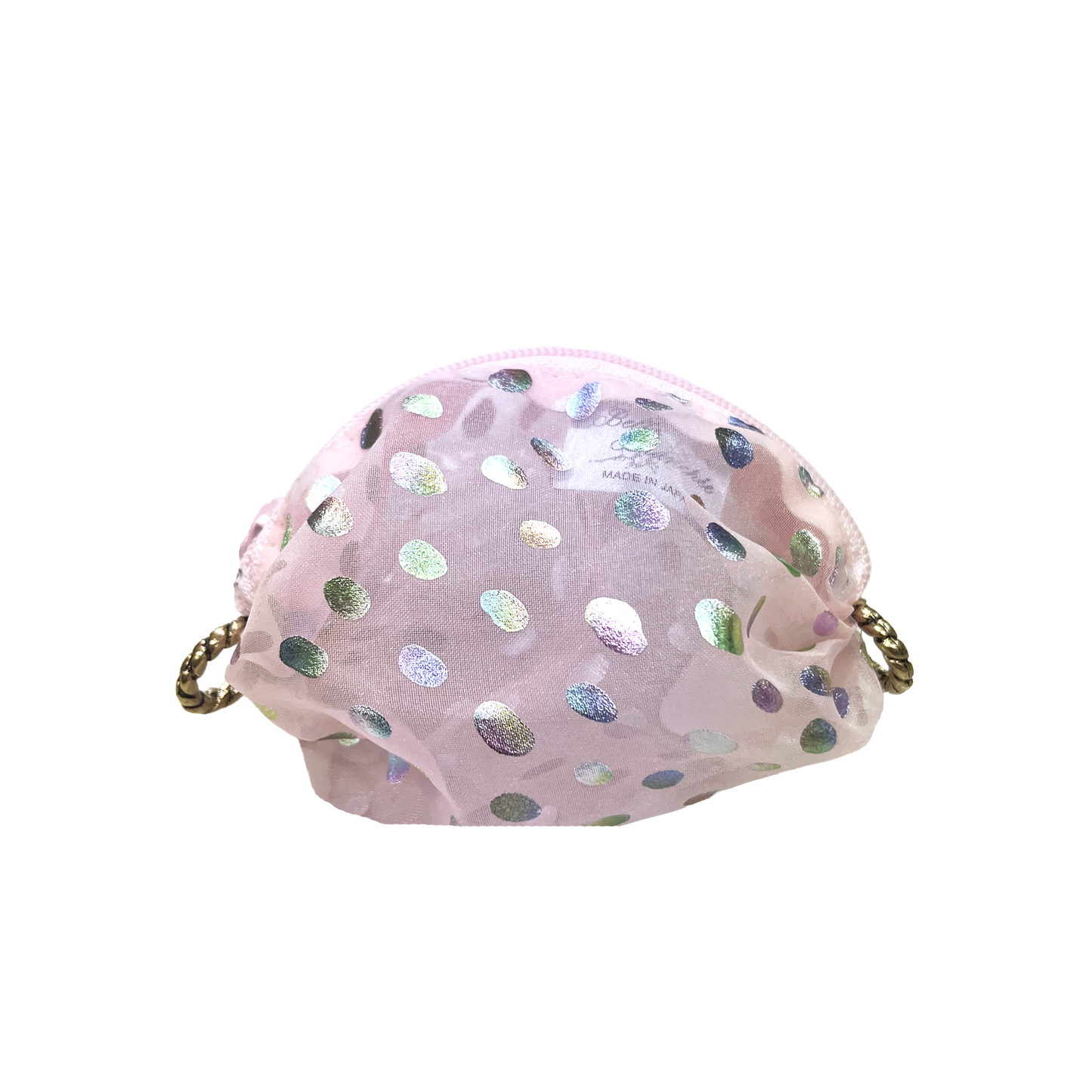 クリスタルポーチ水玉小[オーガンジー]