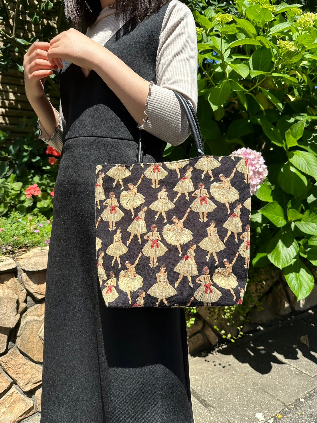 【SALE 30％OFF】：モンシェル手さげ[ゴブラン]