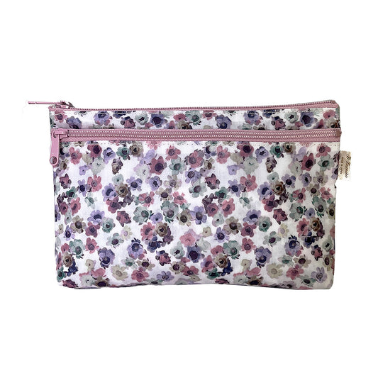 【SALE 40％OFF】：Wファスナーポーチ [リバティ]