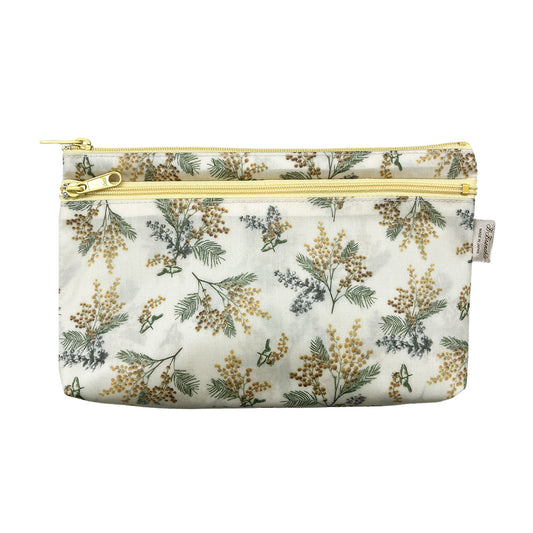 Wファスナーポーチ[リバティ]