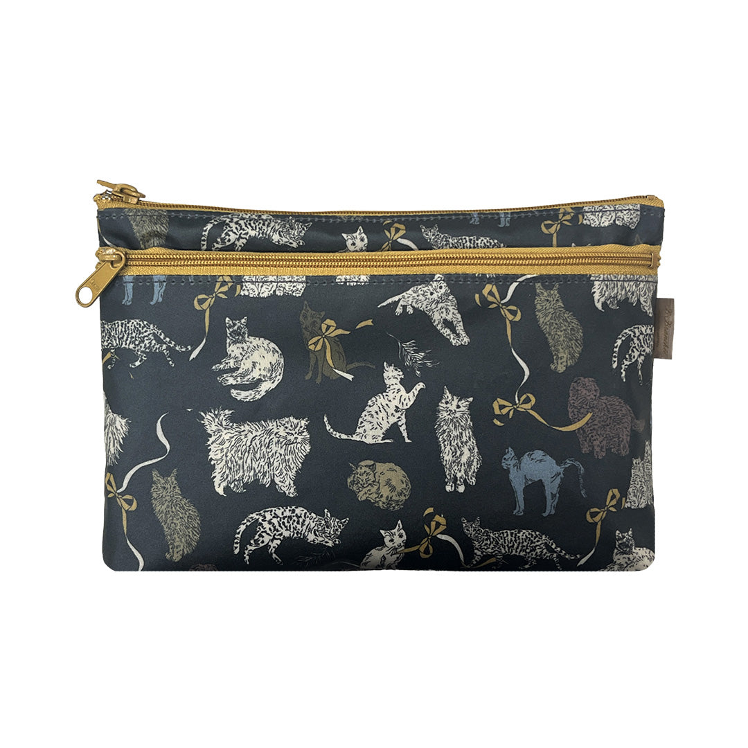 Wファスナーポーチ[リバティ]