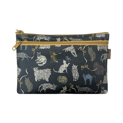 Wファスナーポーチ[リバティ]