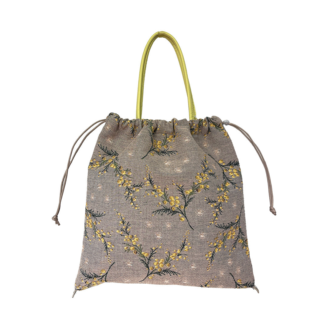 【SALE 30％OFF】：巾着手さげ[ゴブラン]