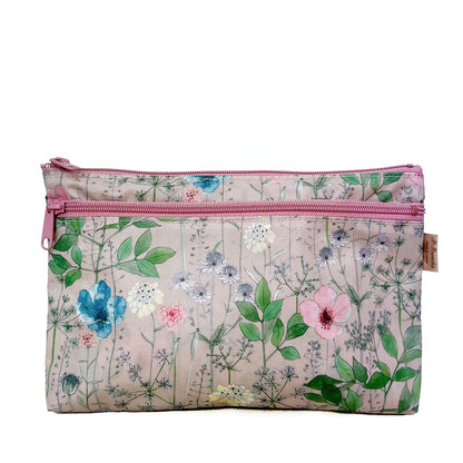 【SALE 40％OFF】：Wファスナーポーチ [リバティ]