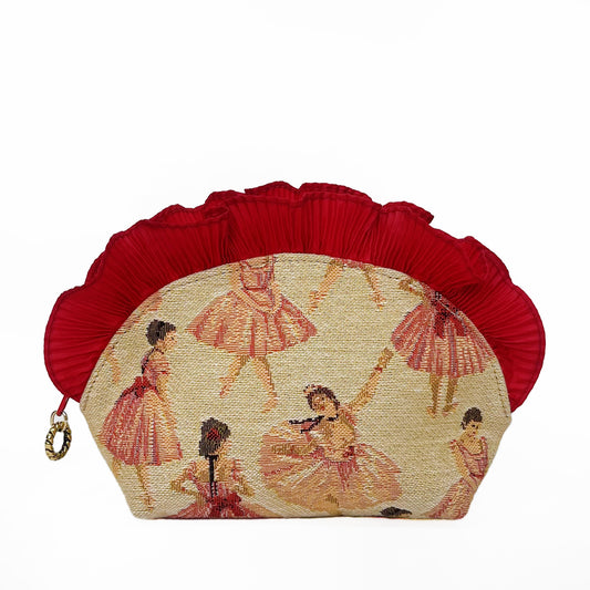 フリルポーチ[ゴブラン]～バレリーナ～